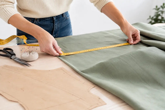 Guide pour mesurer le tissu d’un patron