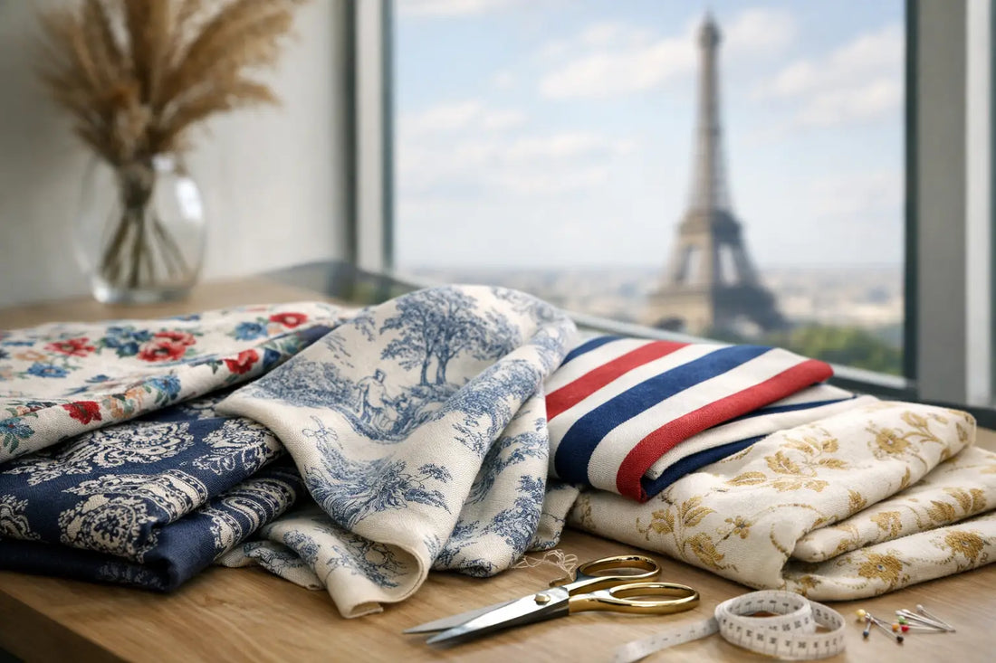 Tissu imprimé exclusif France - bien le choisir