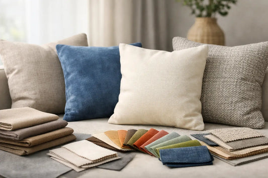 Quel tissu pour housse coussin choisir ?