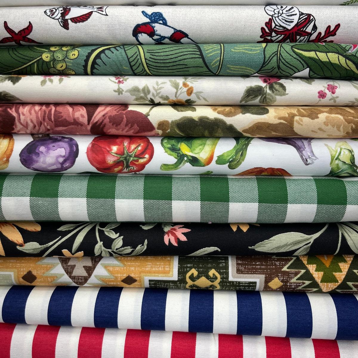 Toile de Coton Déperlante Imprimée - Motifs & Décoration - MyTissus - MYTISSUS