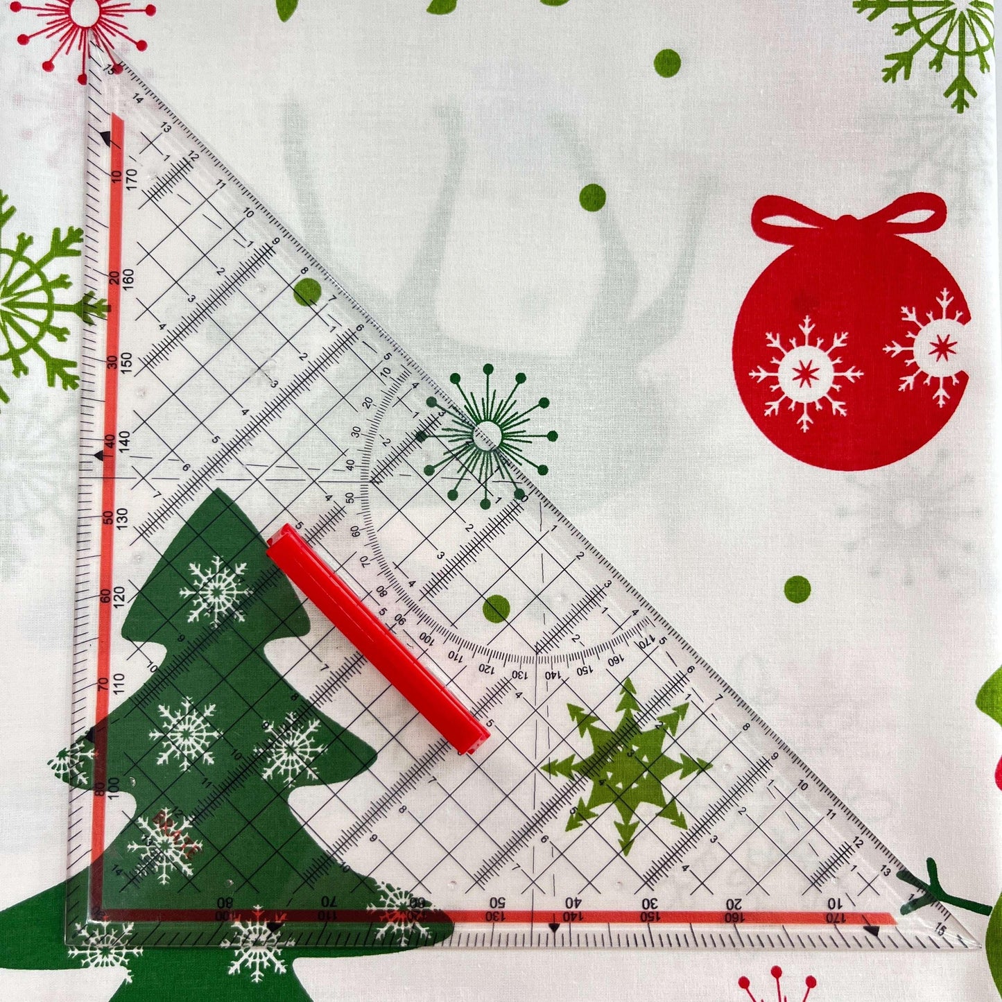 Le Coupon 120x100 Mytissus® - Sapins - MYTISSUS