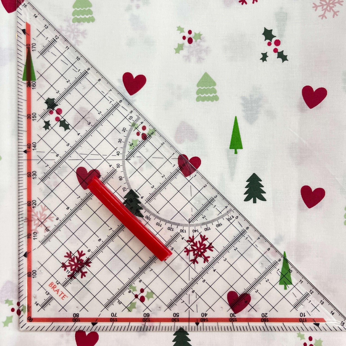 Le Coupon 120x100 Mytissus® - Petits Cœurs - MYTISSUS