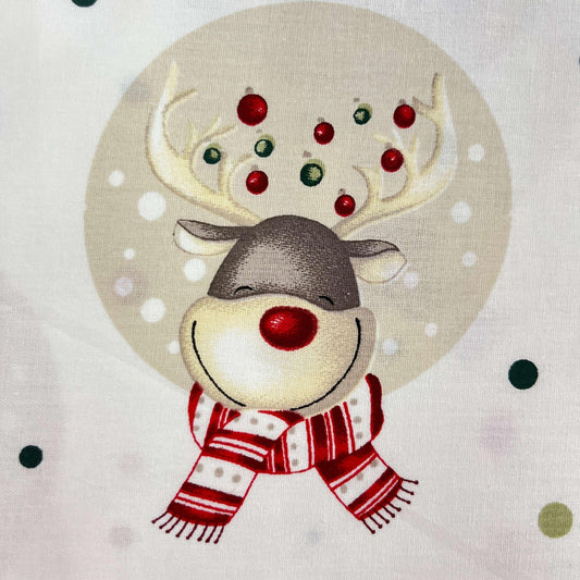 Le Coupon 120x100 Mytissus® - Rennes Fond Écru - MYTISSUS