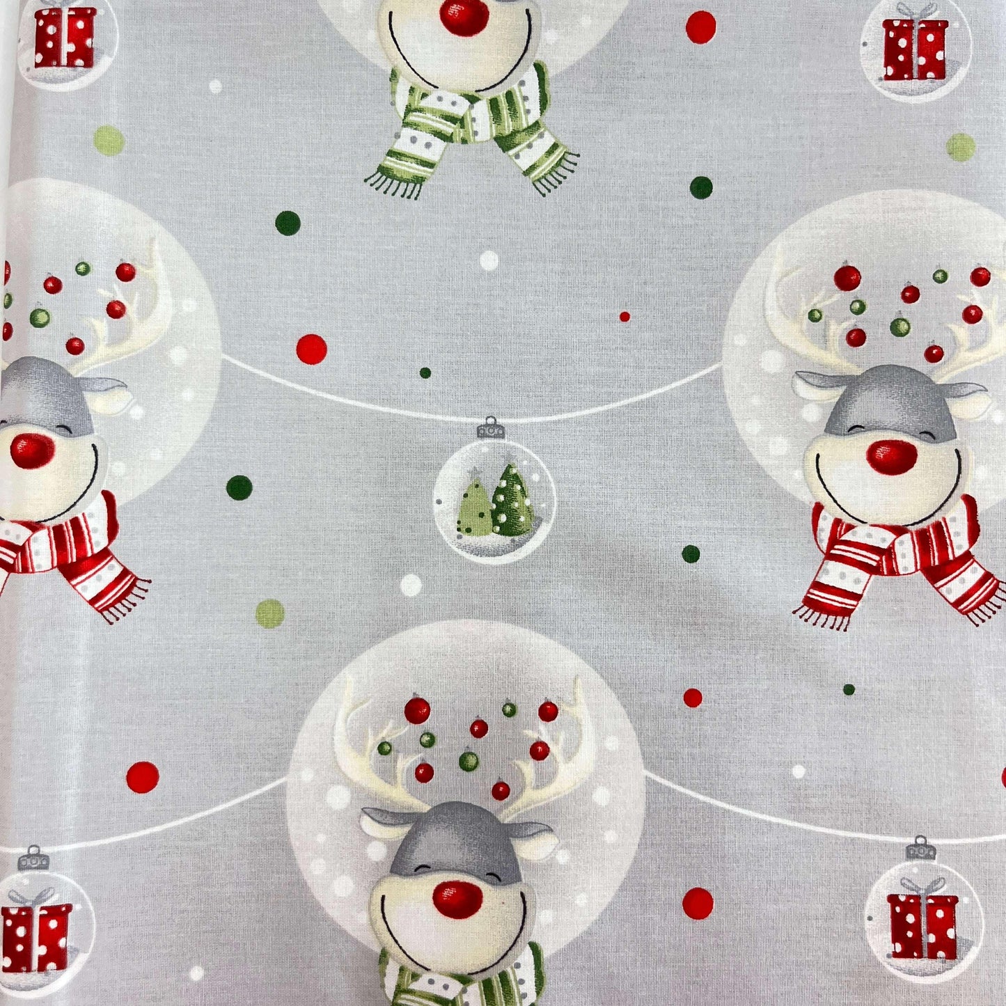 Le Coupon 120x100 Mytissus® - Rennes Fond Gris - MYTISSUS