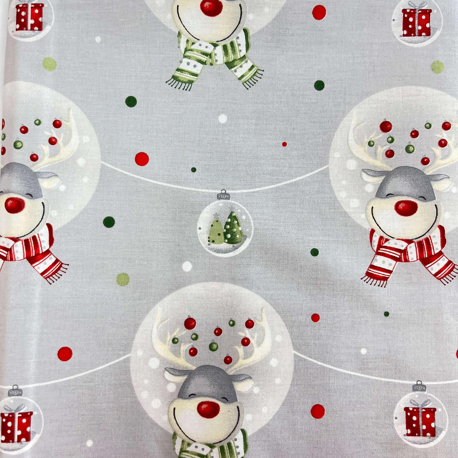 Le Coupon 120x100 Mytissus® - Rennes Fond Gris - MYTISSUS