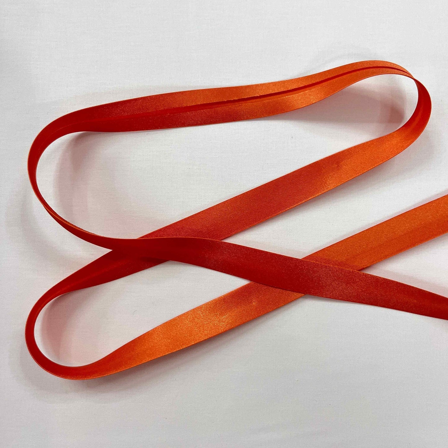 Biais Satin Brillant 20mm - Qualité Couture Professionnelle - Au Mètre-BIAIS-MYTISSUS-Orange-MYTISSUS