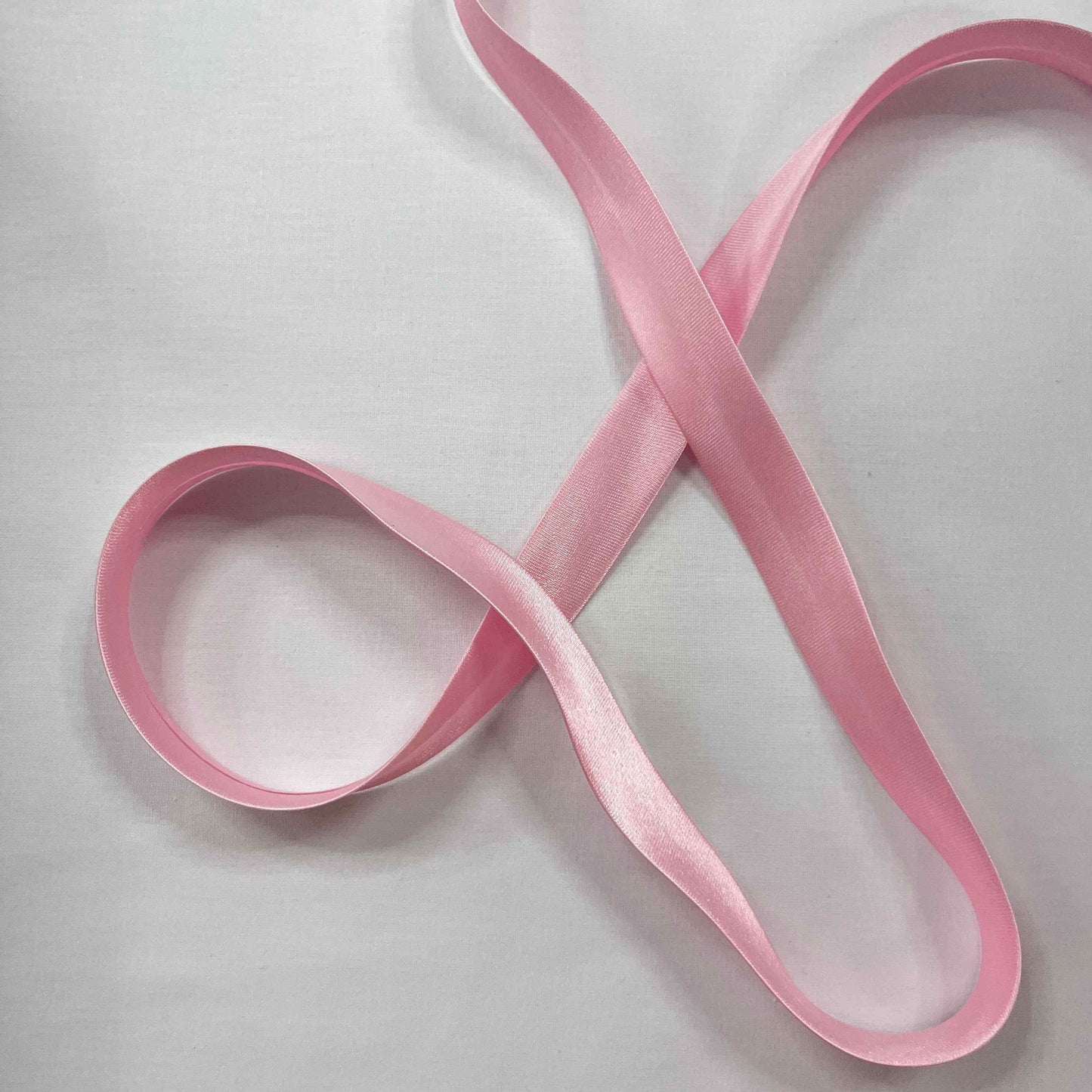 Biais Satin Brillant 20mm - Qualité Couture Professionnelle - Au Mètre-BIAIS-MYTISSUS-Rose-MYTISSUS