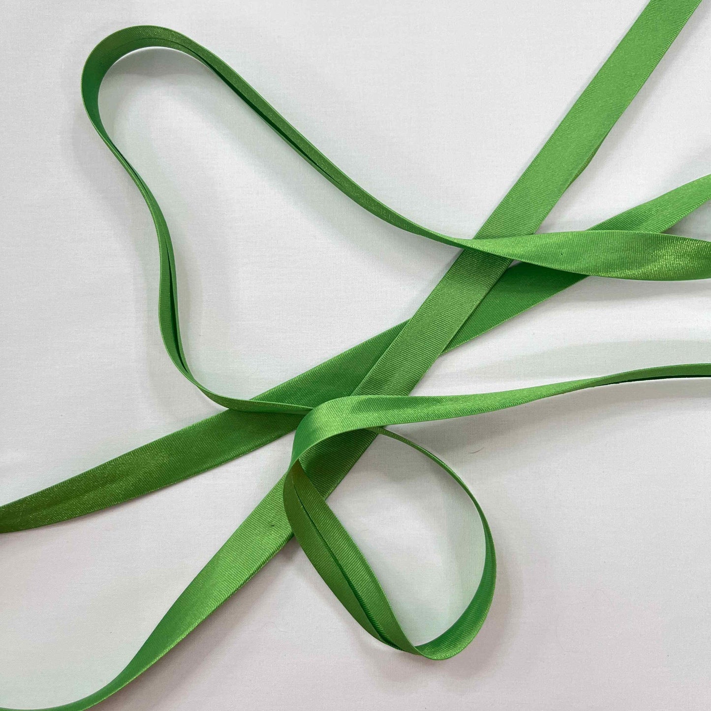 Biais Satin Brillant 20mm - Qualité Couture Professionnelle - Au Mètre-BIAIS-MYTISSUS-Vert Classic-MYTISSUS