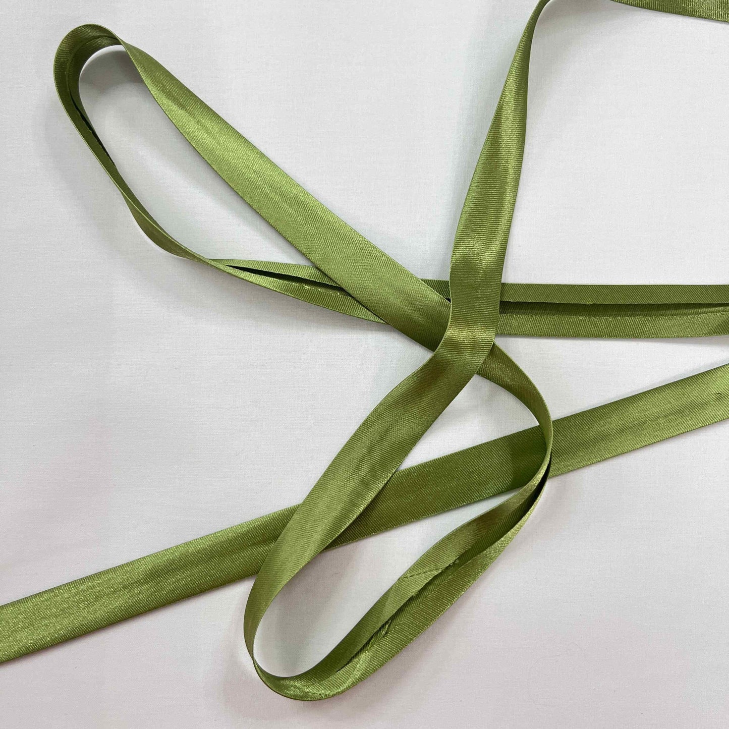 Biais Satin Brillant 20mm - Qualité Couture Professionnelle - Au Mètre-BIAIS-MYTISSUS-Vert Sauge-MYTISSUS