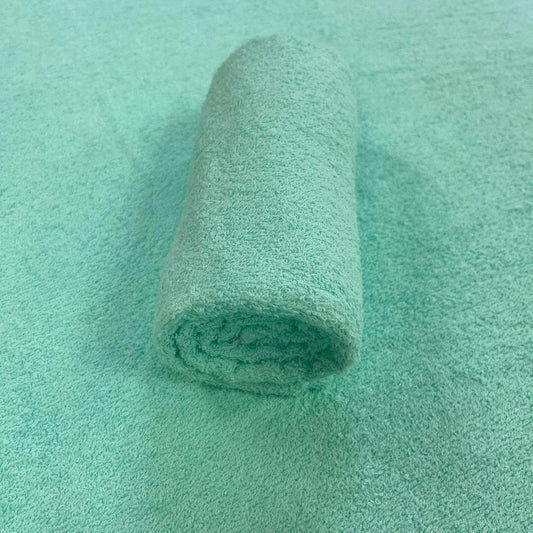 Éponge 100 % Coton - Carré 80x80 Vert d’Eau pour Déco et Mode - Boutique MyTissus Marckolsheim Alsace