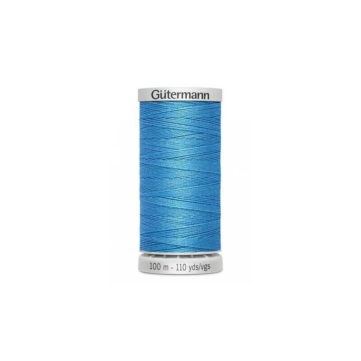 Fil Extra-Fort - Gütermann 100m - Bleu 197 pour Déco et Mode - Boutique MyTissus Marckolsheim Alsace