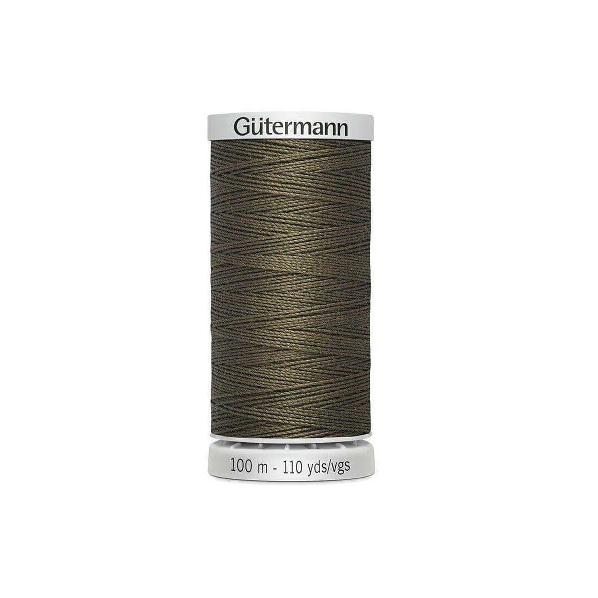 Fil Extra-Fort - Gütermann 100m - Brun 676 pour Déco et Mode - Boutique MyTissus Marckolsheim Alsace