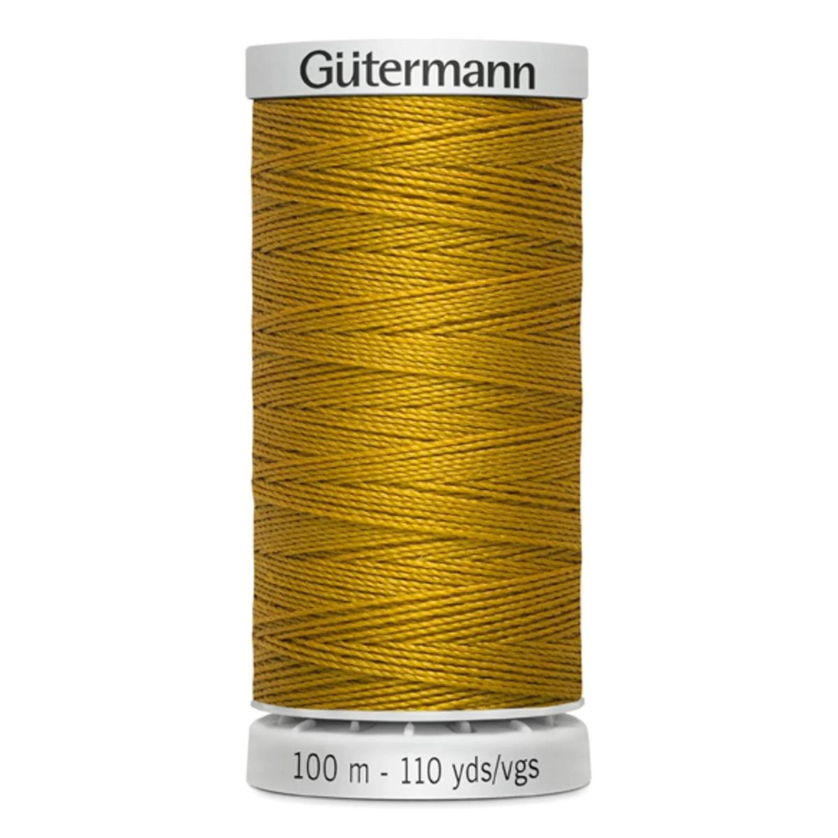 Fil Extra-Fort - Gütermann 100m - Doré 412 pour Déco et Mode - Boutique MyTissus Marckolsheim Alsace