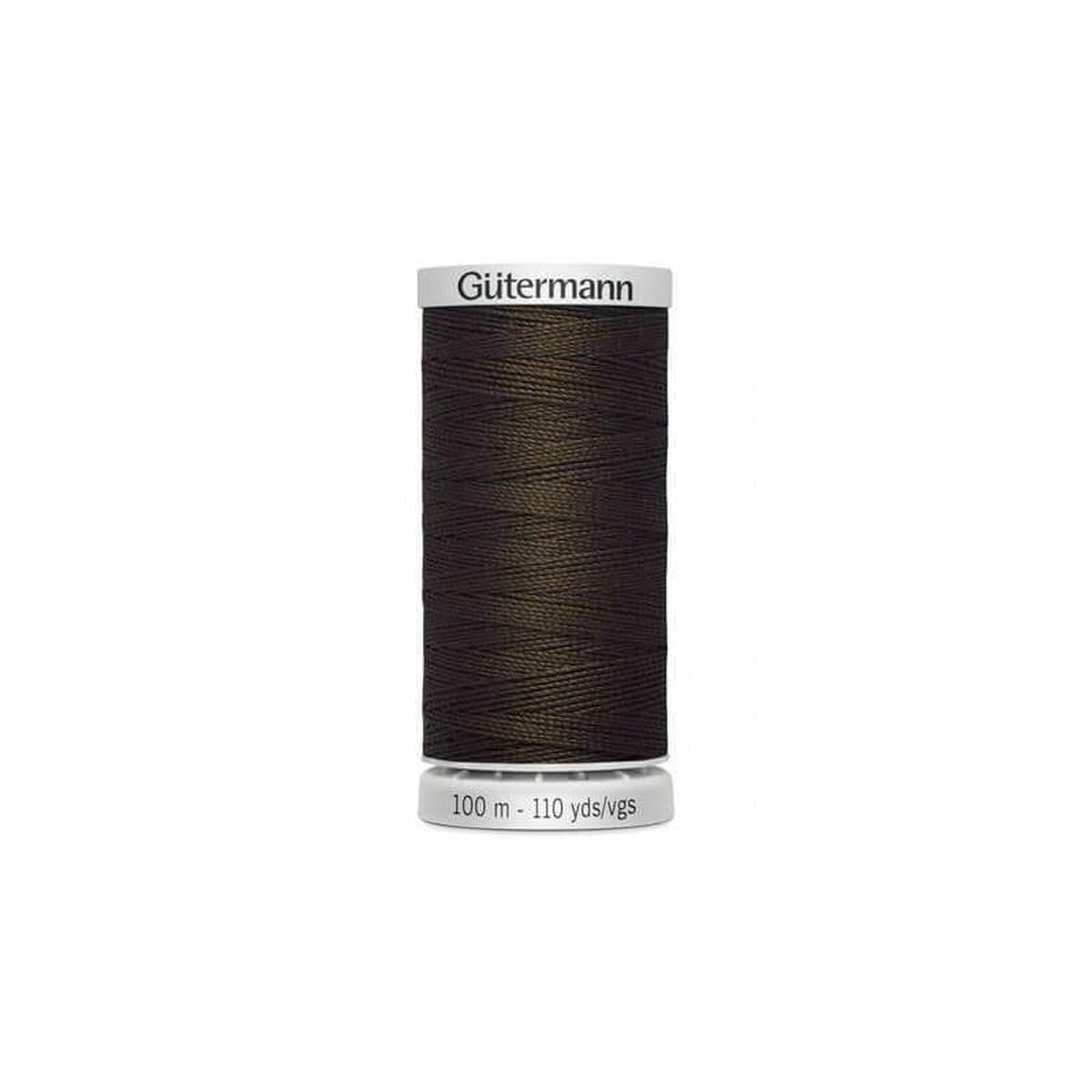 Fil Extra-Fort - Gütermann 100m - Gris Anthracite 36 pour Déco et Mode - Boutique MyTissus Marckolsheim Alsace