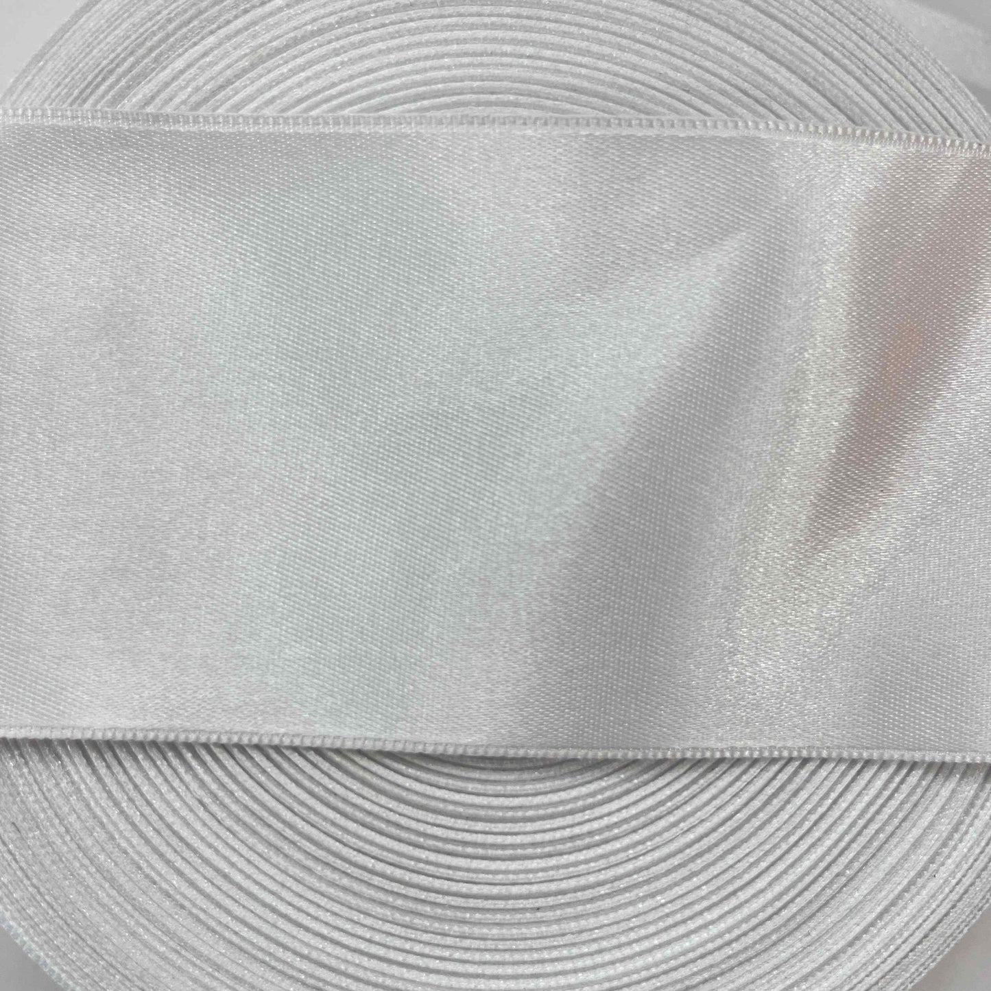 Grand Ruban Satin Couture Pro - Largeur 60mm (6cm) - Haute Résistance & Anti-Effilochage-Ruban-MYTISSUS-Blanc-MYTISSUS