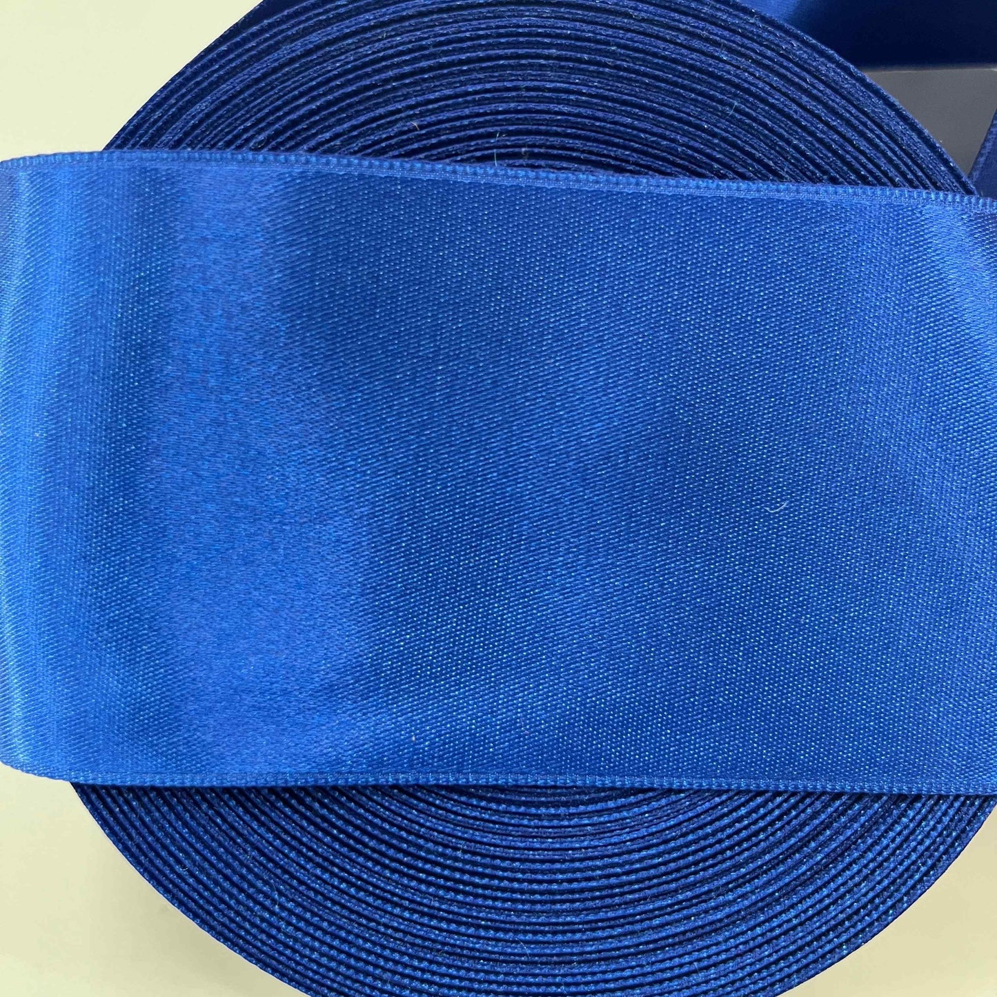 Grand Ruban Satin Couture Pro - Largeur 60mm (6cm) - Haute Résistance & Anti-Effilochage-Ruban-MYTISSUS-Bleu Roi-MYTISSUS