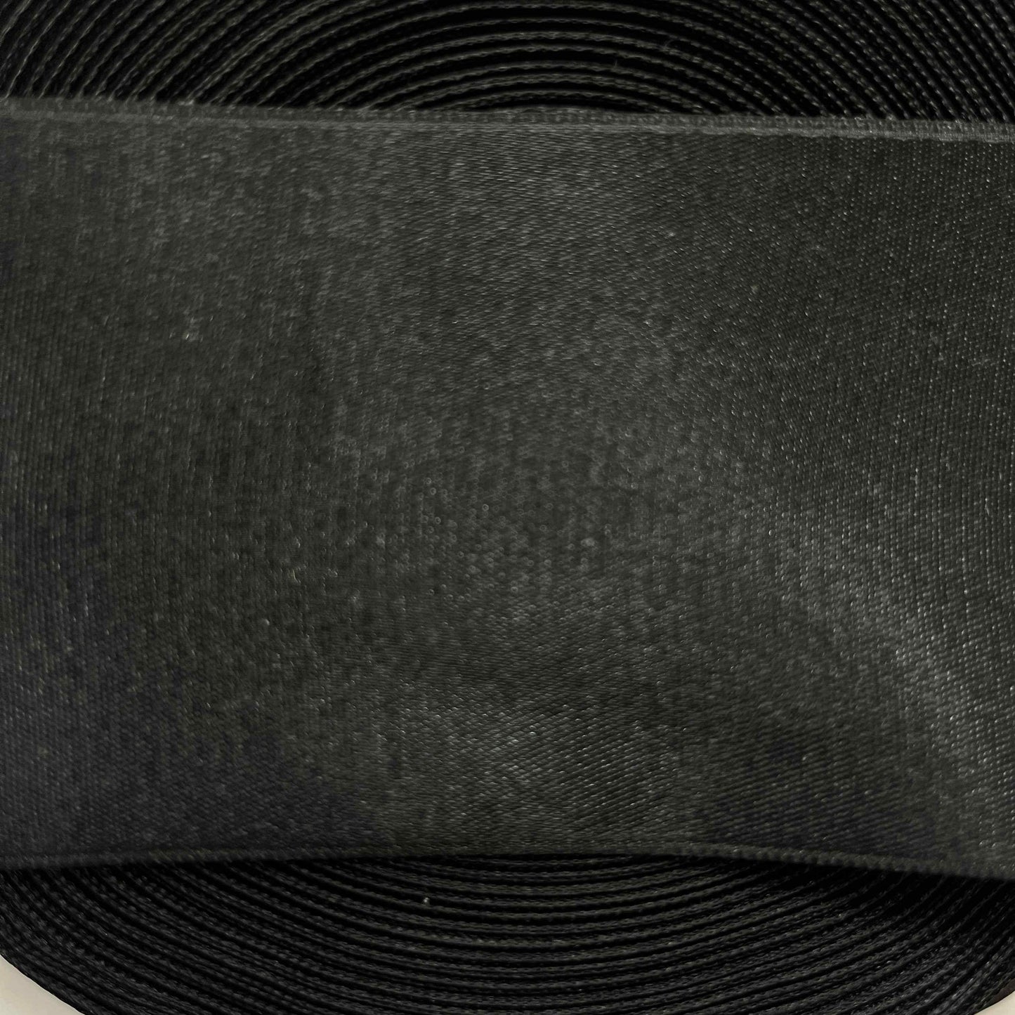 Grand Ruban Satin Couture Pro - Largeur 60mm (6cm) - Haute Résistance & Anti-Effilochage-Ruban-MYTISSUS-Noir-MYTISSUS