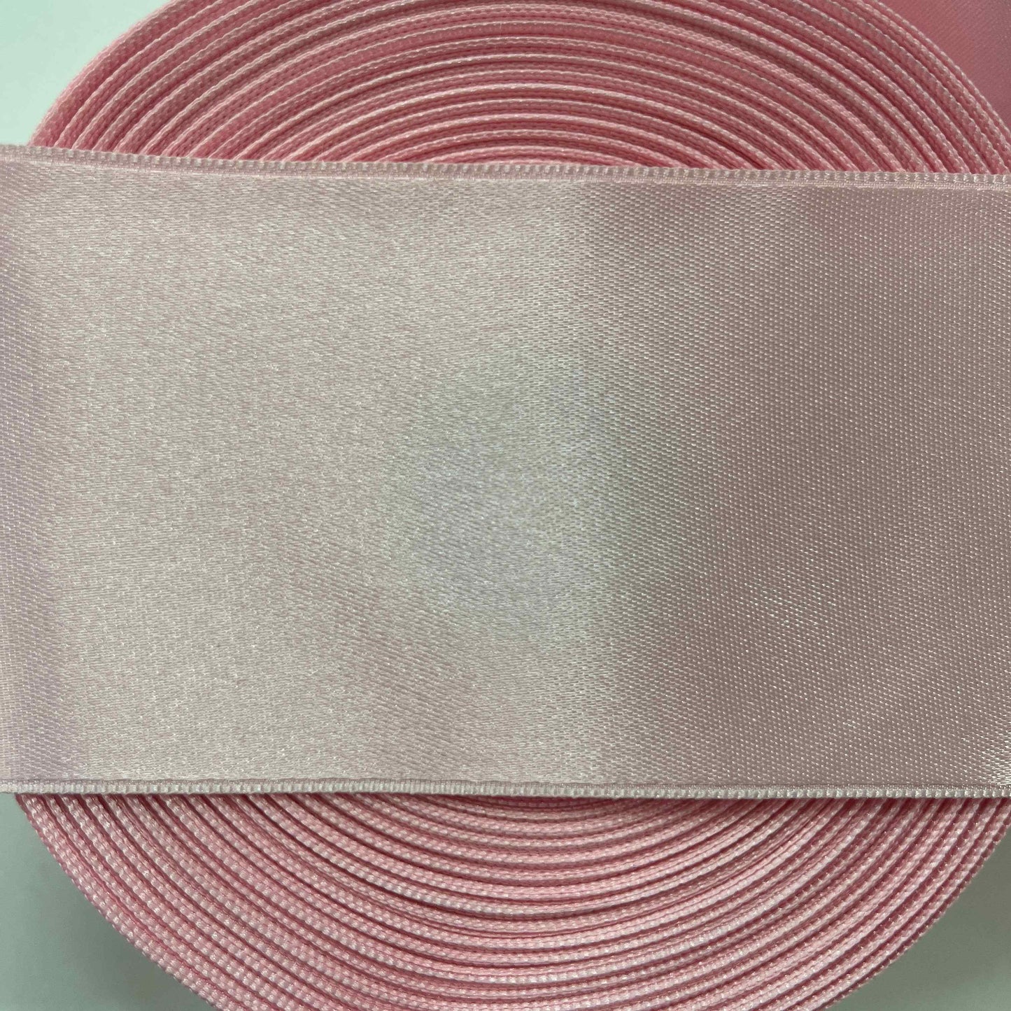 Grand Ruban Satin Couture Pro - Largeur 60mm (6cm) - Haute Résistance & Anti-Effilochage-Ruban-MYTISSUS-Rose Poudre-MYTISSUS