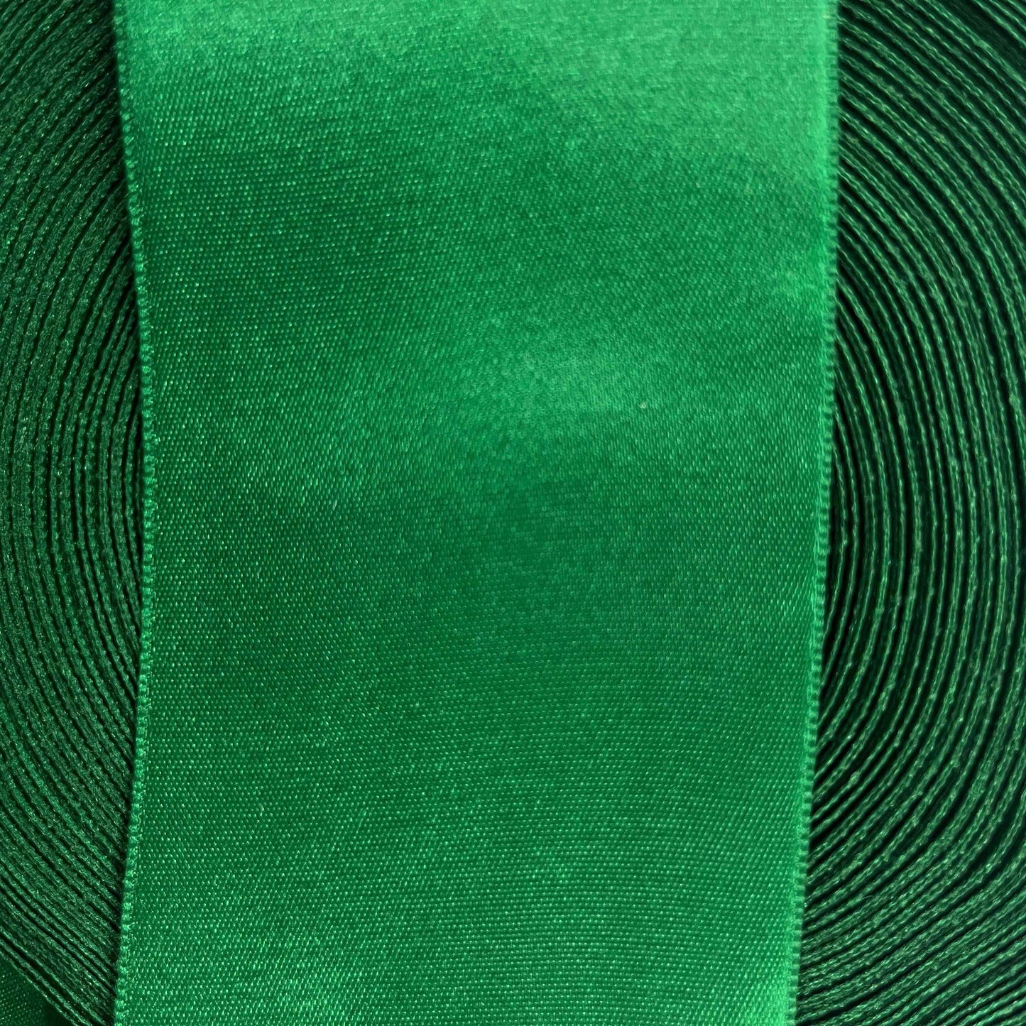 Grand Ruban Satin Couture Pro - Largeur 60mm (6cm) - Haute Résistance & Anti-Effilochage-Ruban-MYTISSUS-Vert-MYTISSUS
