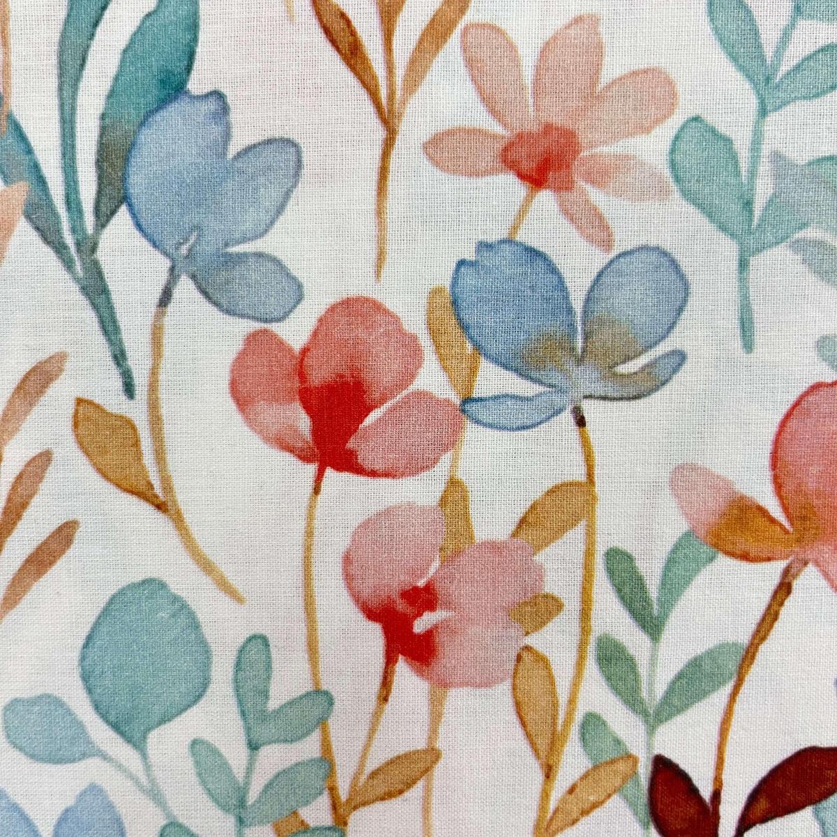 Coupon 100 % Coton 1m x 1m20 - Aquarelle - 7,77 €-Boutique MyTissus Marckolsheim Alsace