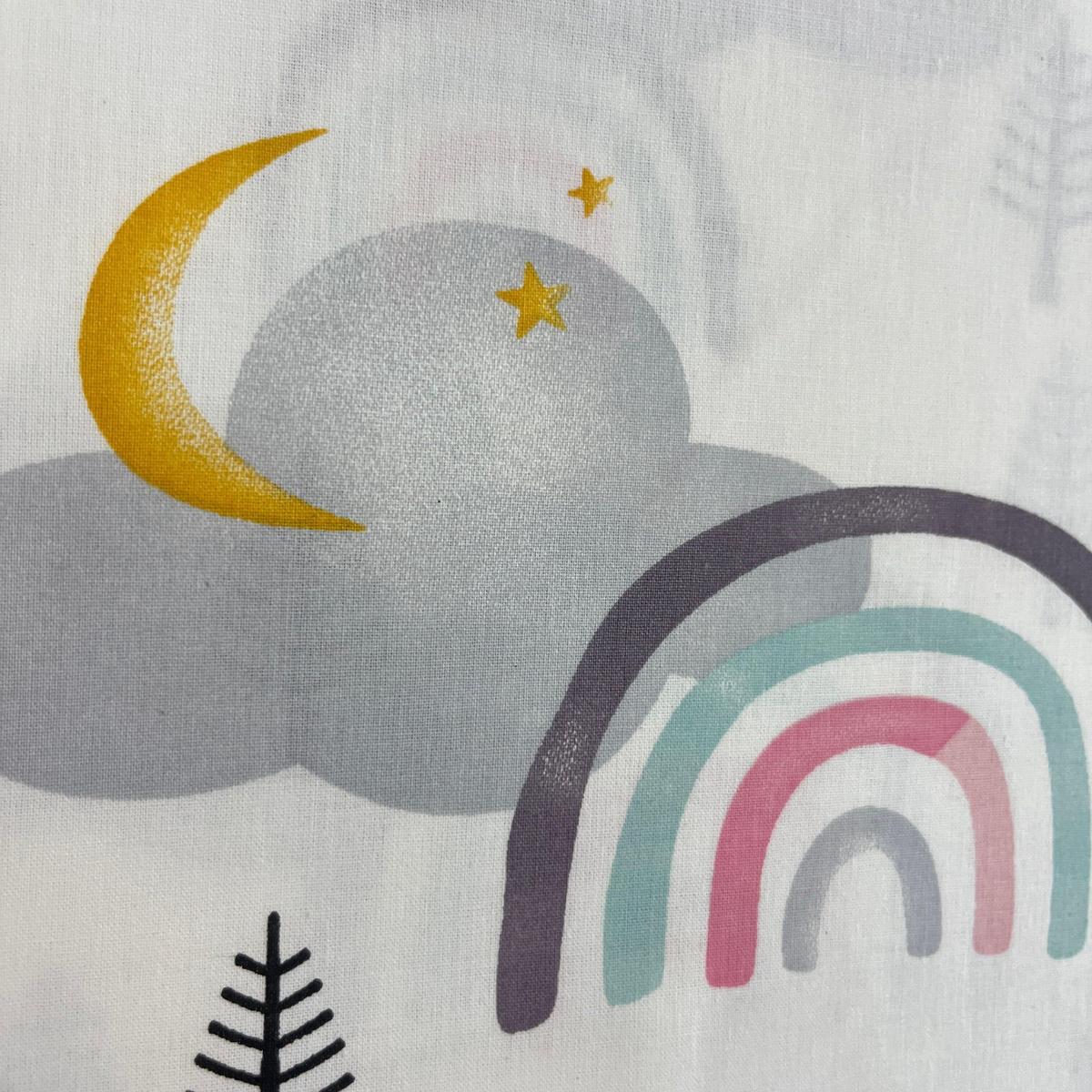 Coupon 100 % Coton 1m x 1m20 - Arc-En-Ciel - 7,77 €-Boutique MyTissus Marckolsheim Alsace