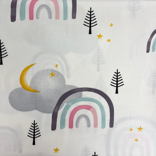 Coupon 100 % Coton 1m x 1m20 - Arc-En-Ciel - 7,77 €-Boutique MyTissus Marckolsheim Alsace