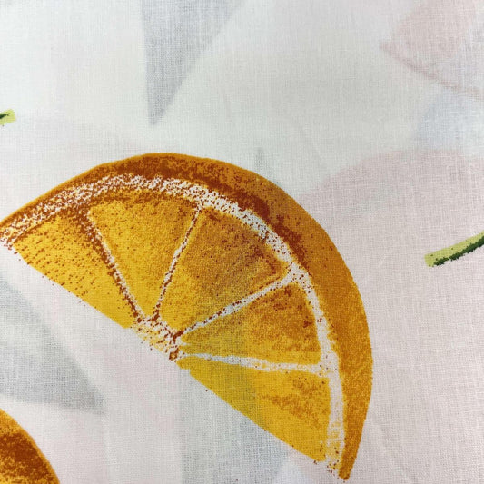 Le Coupon 120x100 Mytissus® - Citrons pour Déco et Mode - Boutique MyTissus Marckolsheim Alsace