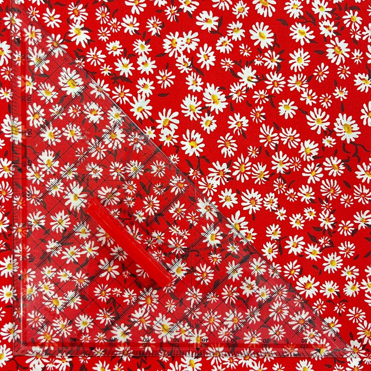 Coupon 100 % Coton 1m x 1m20 - Fleurs Style Liberty - 7,77 €-Boutique MyTissus Marckolsheim Alsace