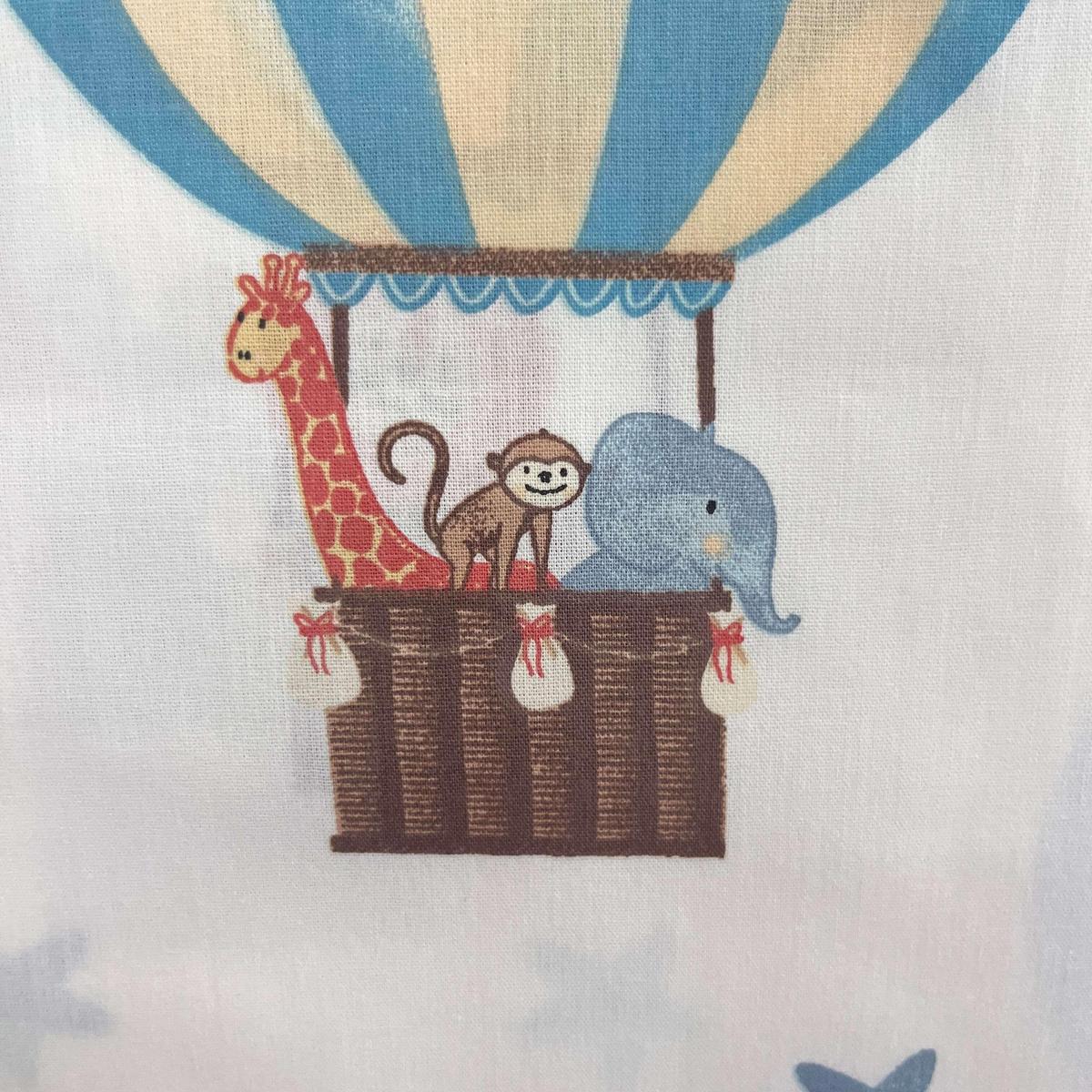 Coupon 100 % Coton 1m x 1m20 - Montgolfière - 7,77 €-Boutique MyTissus Marckolsheim Alsace