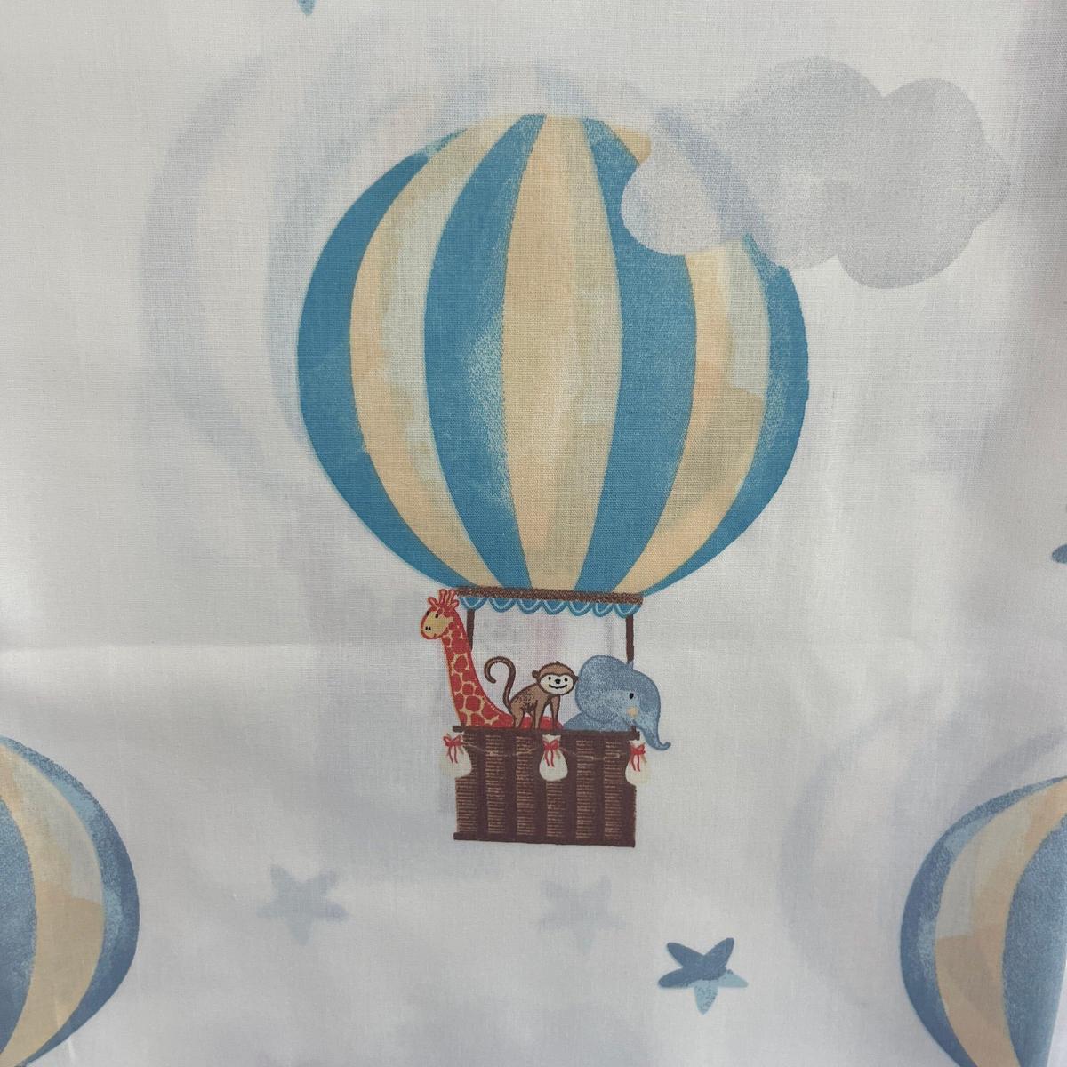 Coupon 100 % Coton 1m x 1m20 - Montgolfière - 7,77 €-Boutique MyTissus Marckolsheim Alsace