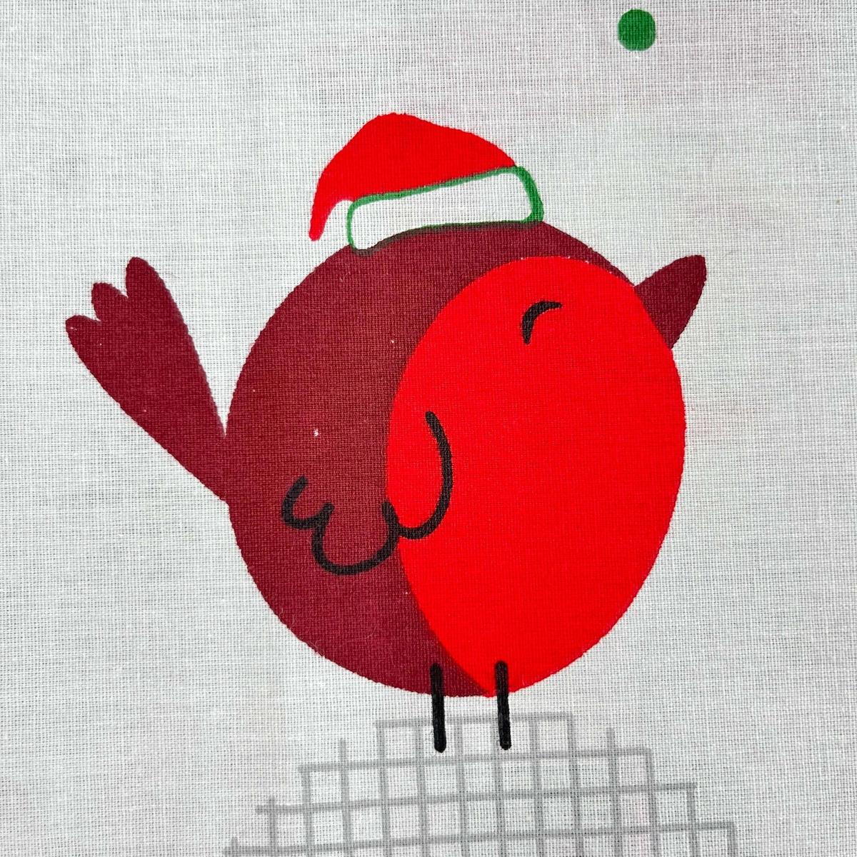 Coupon 100 % Coton 1m x 1m20 - Merry Christmas Gris - 7,77 €-Boutique MyTissus Marckolsheim Alsace