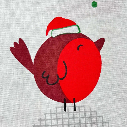 Coupon 100 % Coton 1m x 1m20 - Merry Christmas Gris - 7,77 €-Boutique MyTissus Marckolsheim Alsace