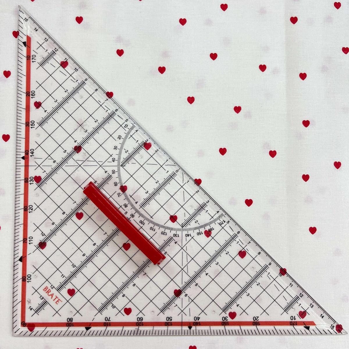 Coupon 100 % Coton 1m x 1m20 - Petits Coeurs - 7,77 €-Boutique MyTissus Marckolsheim Alsace