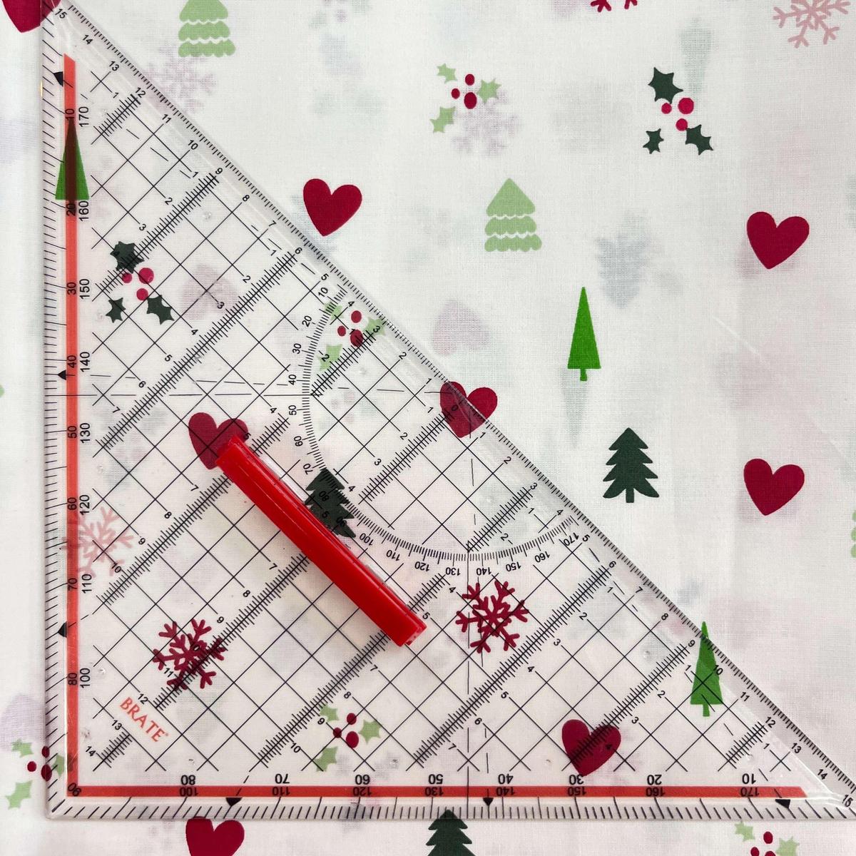 Coupon 100 % Coton 1m x 1m20 - Petits Coeurs - 7,77 €-Boutique MyTissus Marckolsheim Alsace