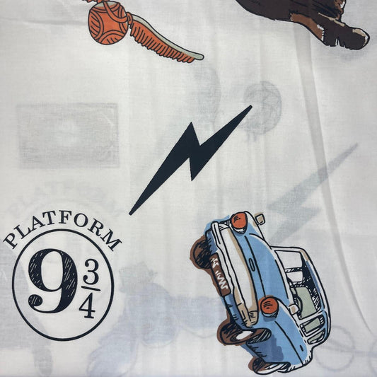 Le Coupon 120x100 Mytissus® - Platform 9 3/4 Harry pour Déco et Mode - Boutique MyTissus Marckolsheim Alsace