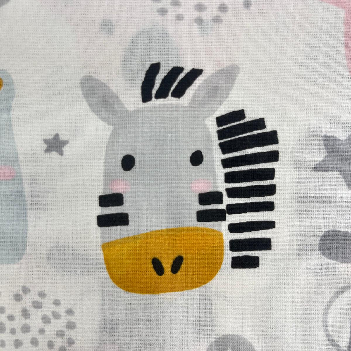 Coupon 100 % Coton 1m x 1m20 - Têtes Animaux - 7,77 €-Boutique MyTissus Marckolsheim Alsace