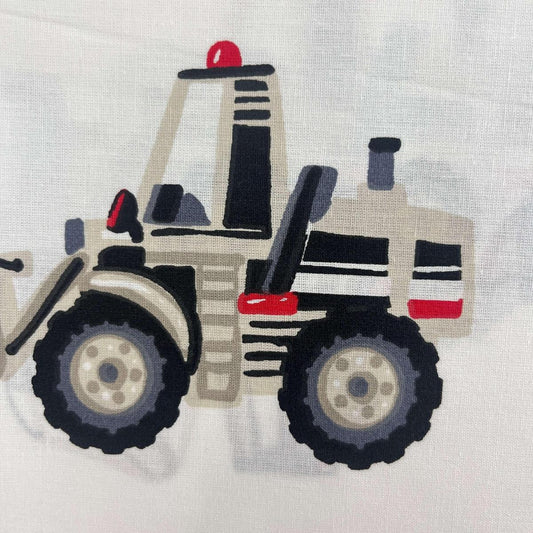 Coupon 100 % Coton 1m x 1m20 - Tracteur - 7,77 €-Boutique MyTissus Marckolsheim Alsace