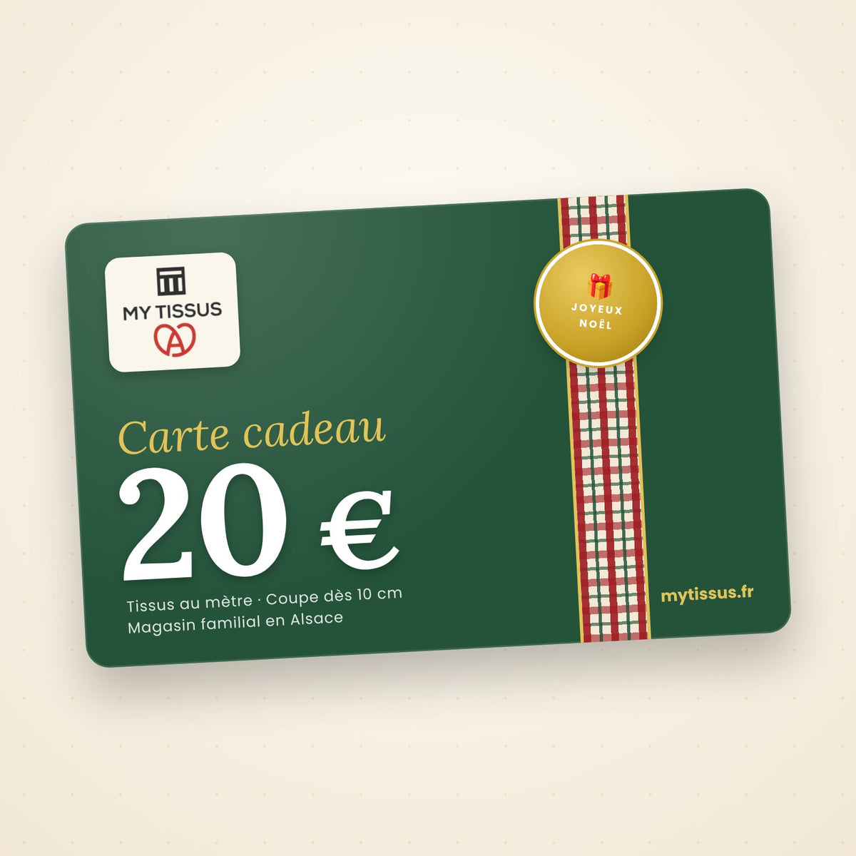 Carte cadeau MyTissus
