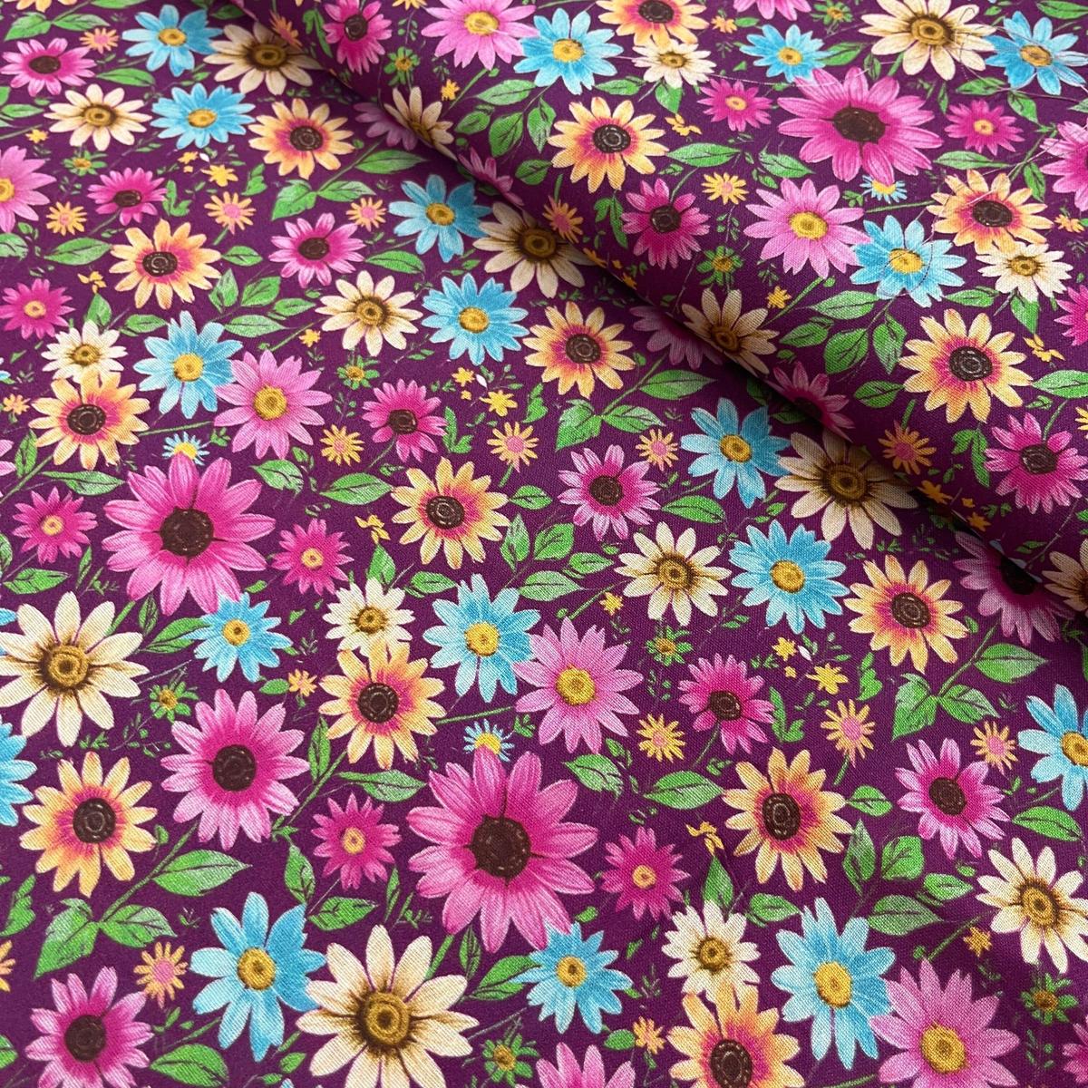 Mytissus Budget - Tissu Fleuri Style Liberty pour Déco et Mode - Boutique MyTissus Marckolsheim Alsace