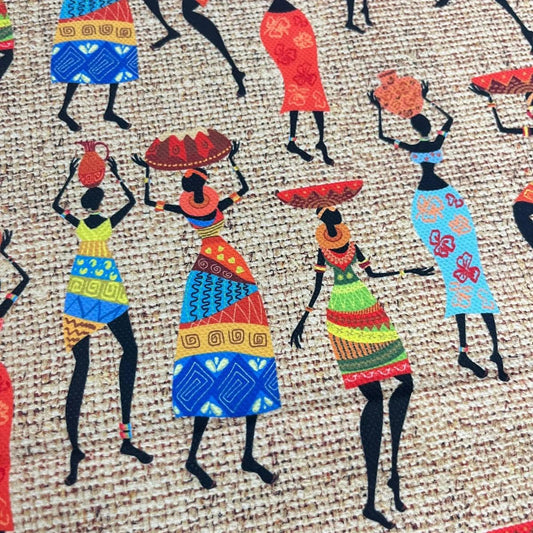 Tissu Impression Numérique - Afrique pour Déco et Mode - Boutique MyTissus Marckolsheim Alsace