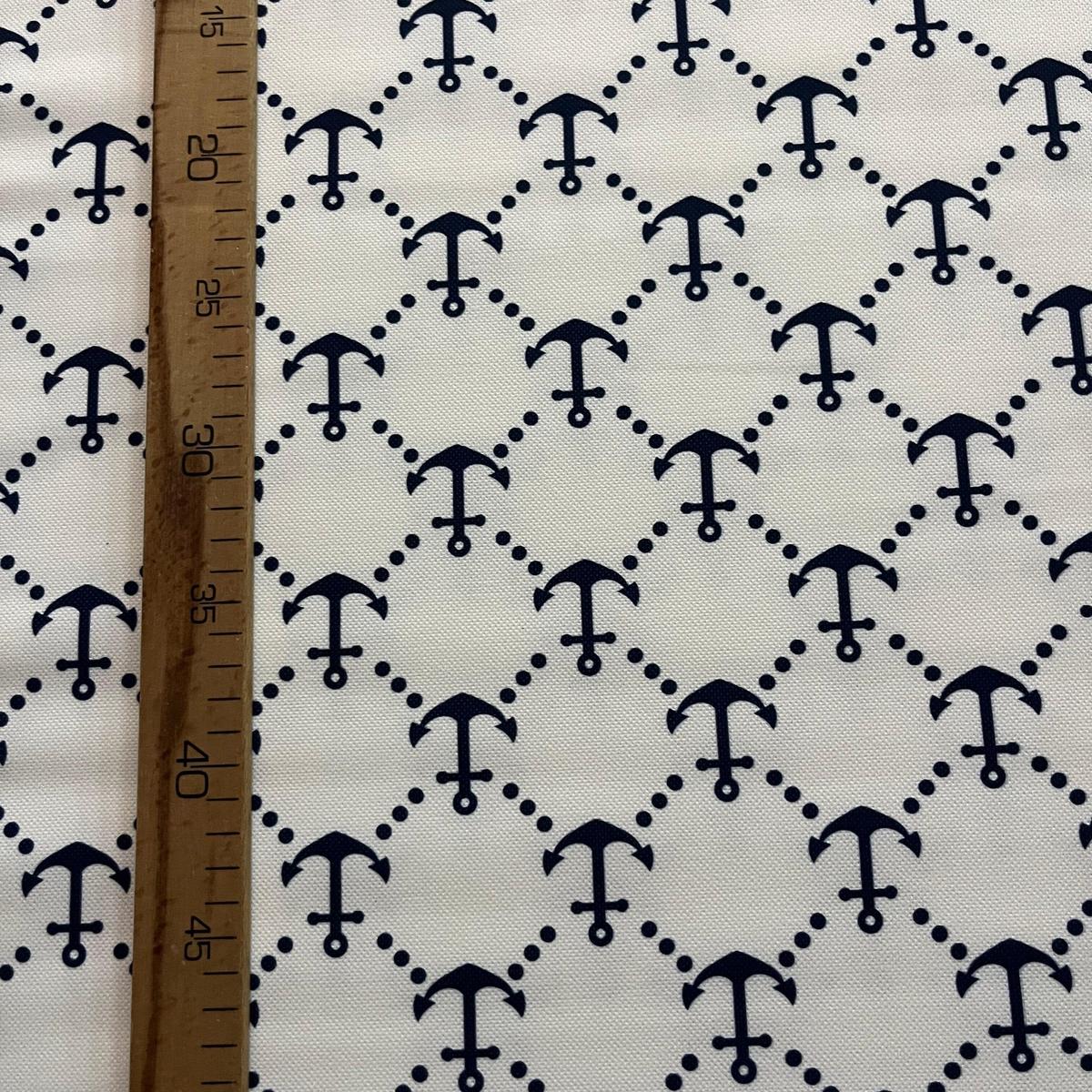 Tissu Impression Numérique - Ancres pour Déco et Mode - Boutique MyTissus Marckolsheim Alsace