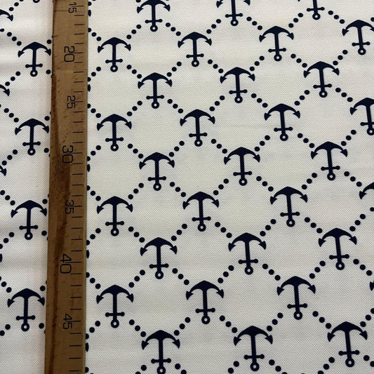 Tissu Impression Numérique - Ancres pour Déco et Mode - Boutique MyTissus Marckolsheim Alsace
