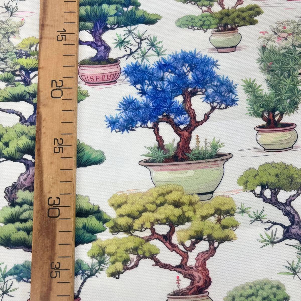Tissu Impression Numérique - Bonsaï pour Déco et Mode - Boutique MyTissus Marckolsheim Alsace