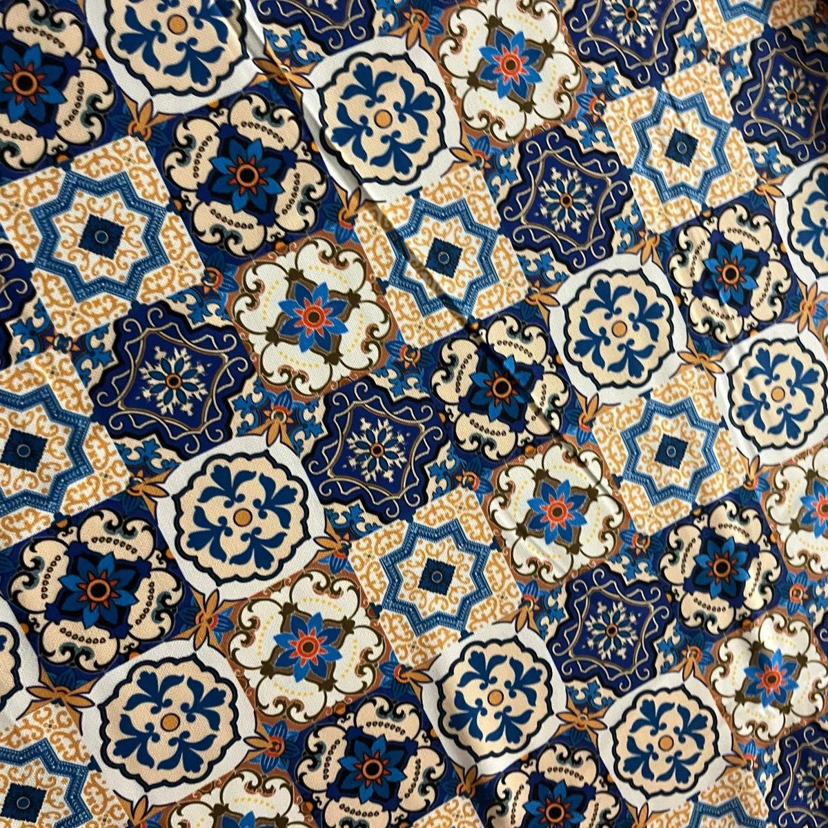 Tissu Impression Numérique - Céramiques pour Déco et Mode - Boutique MyTissus Marckolsheim Alsace