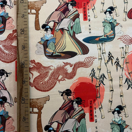 Tissu Impression Numérique - China World pour Déco et Mode - Boutique MyTissus Marckolsheim Alsace