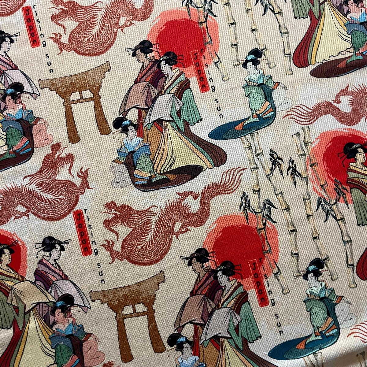 Tissu Impression Numérique - China World pour Déco et Mode - Boutique MyTissus Marckolsheim Alsace