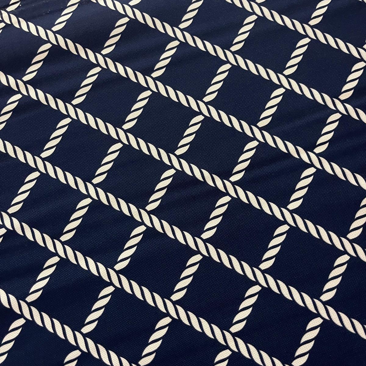 Tissu Impression Numérique - Cordes Marines Alignées pour Déco et Mode - Boutique MyTissus Marckolsheim Alsace