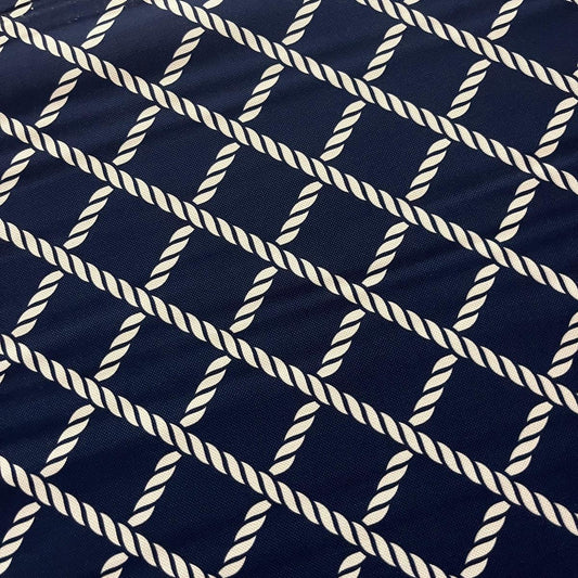 Tissu Impression Numérique - Cordes Marines Alignées pour Déco et Mode - Boutique MyTissus Marckolsheim Alsace