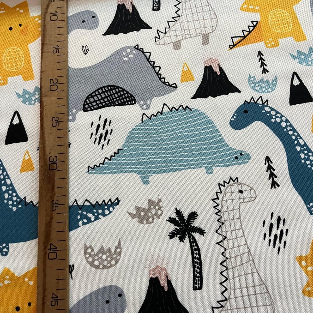 Tissu Impression Numérique - Dinosaures pour Déco et Mode - Boutique MyTissus Marckolsheim Alsace