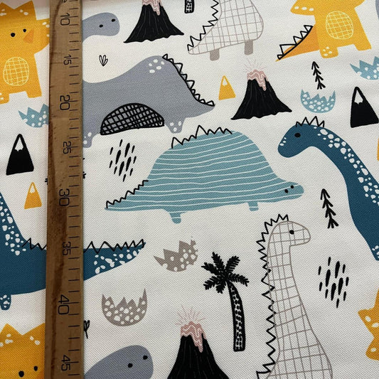 Tissu Impression Numérique - Dinosaures pour Déco et Mode - Boutique MyTissus Marckolsheim Alsace